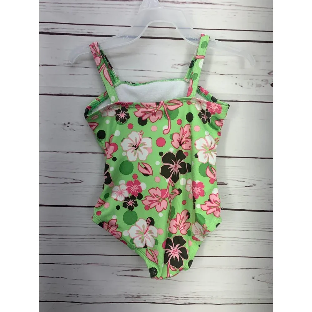 Penelope Mack 24 Month Hawaiian Floral Swimsuit bathing suit one piece‎